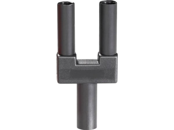 Schnepp SI-FK 19/4 mB sw sikkerhetskortslutningsplugg svart stift-diameter: 4 mm stiftavstand: 19 mm 1 stk