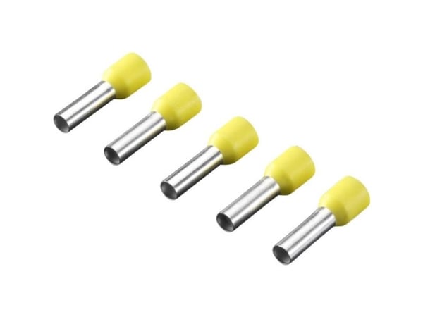 Rittal AS 4050.736, Keltainen, Kupari, Polypropeeni (PP), 12 mm, 6,3 mm, 100 kpl