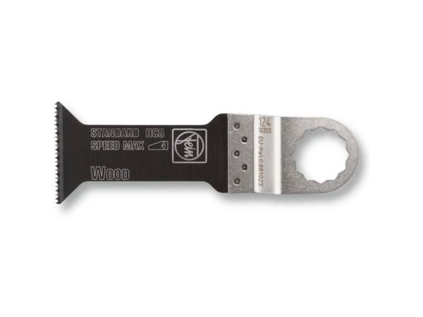 FEIN 63502124038, Sagblad, Plast, Tre, High Carbon Steel (HCS), 78 mm, 42 mm, 25 stykker