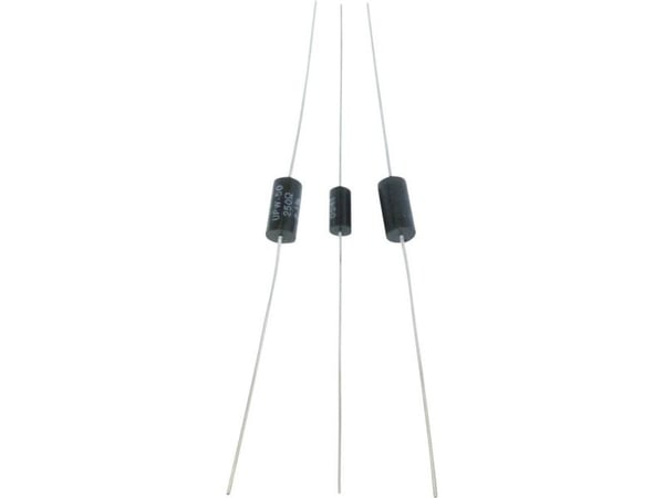 TE Connectivity 1-1624323-4 Hiilipäällystysvastus 500 Ω aksiaalijohdolla 0,5 W 0,1 % 1 kpl 1 kpl