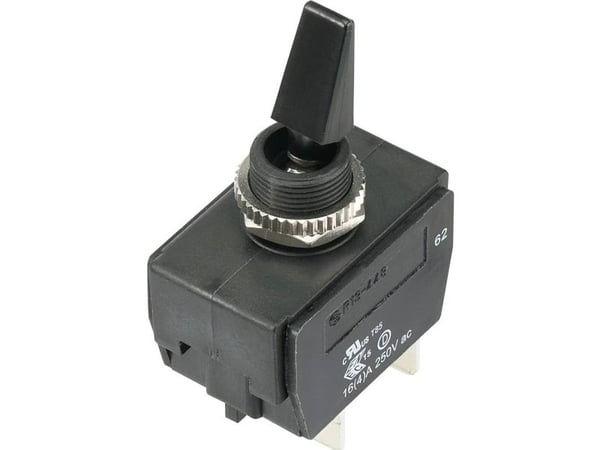 TRU COMPONENTS 1588057 TC-R13-448F3-01A-HR Keinukytkin 250 V/AC 16 A 2 x Off/On IP56 Klikkaava 1 kpl