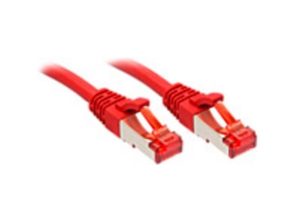 Lindy 47735, 3 m, Cat6, S/FTP (S-STP), RJ-45, RJ-45, Rød