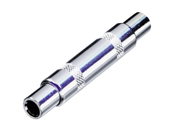 Rean AV NYS238 lydadapter [1x 6,3 mm jack - 1x 6,3 mm jack] nikkel