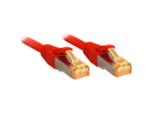 Lindy 47290, 0,3 m, Cat7, S/FTP (S-STP), RJ-45, RJ-45, Rød