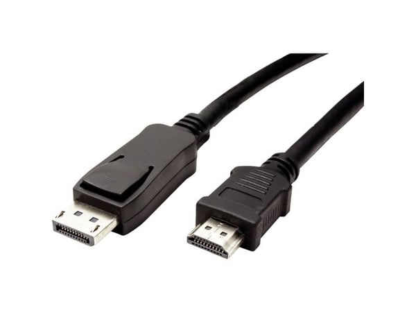 Value 11.99.5782, 3 m, DisplayPort, Hankjønn, Hankjønn, Rett, Rett