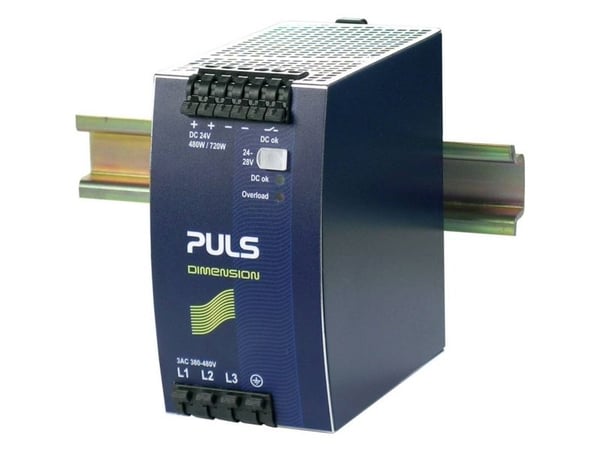 PULS DIN-skinne strømforsyning (DIN-Rail) DIMENSION 24 V/DC 20 A 480 W 1 x (QT20.241-C1)
