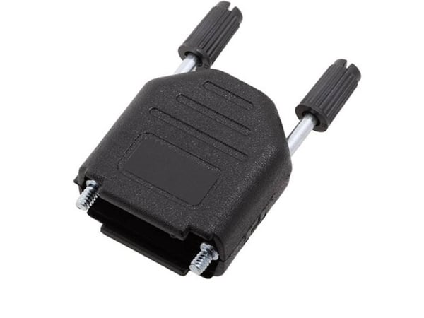 encitech DPPK09-BK 6261-0101-01 poltall: 9 plast, metallisert 180° svart 100 stk