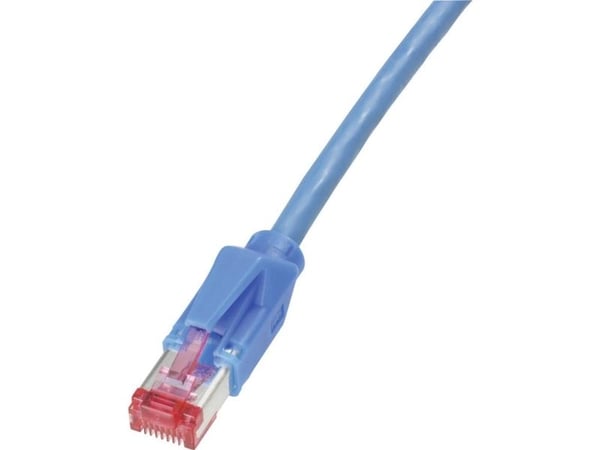 EFB Elektronik K8708BL.0,50, 0,5 m, Cat6a, S/FTP (S-STP), RJ-45, RJ-45, Blå