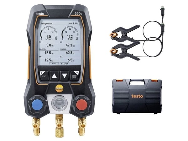 testo kylmedelsinstrument 550s baspaket (0564 5501)