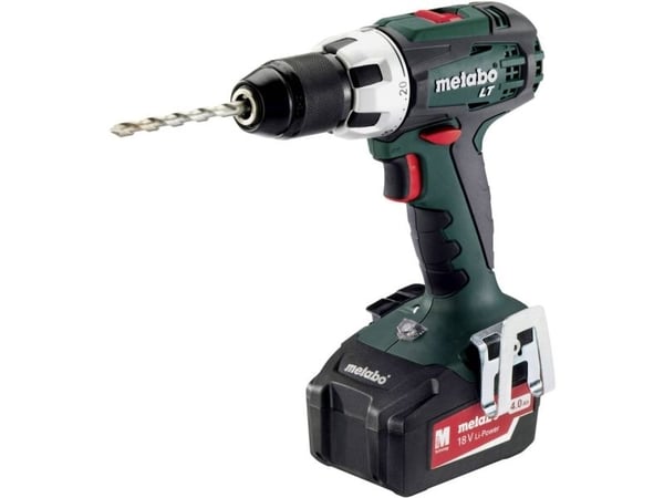 Metabo BS 18 LT - Skrutrekker - trådløs - nøkkelfri borhylse 13 mm - 60 N·m - 2 batterier - 18 V