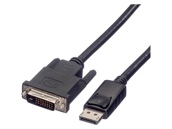 ROLINE DisplayPort Cable. DP-DVI. M/M. LSOH. 5.0m