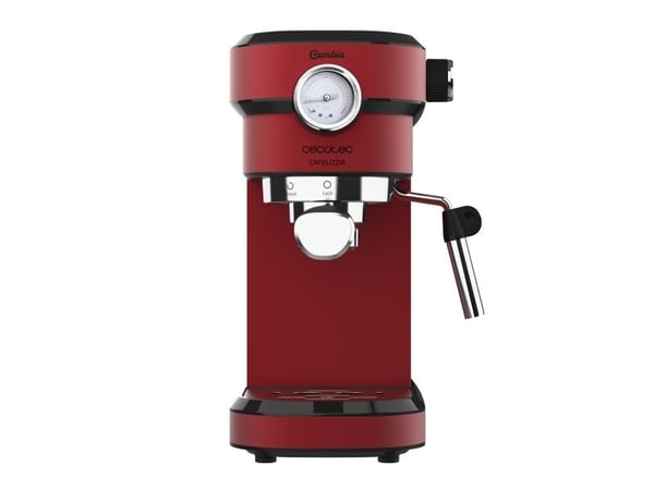 Cecotec Cafelizzia 790 Shiny Pro, Espressomaskin, 1,2 l, 1350 W, Sort, Rød