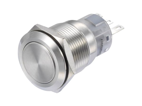 TRU COMPONENTS LAS1-AGQ-11Z/S Painekytkin 250 V/AC 3 A 1 x On/On Klikkaava IP65 1 kpl 1 kpl