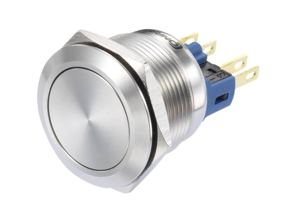 TRU COMPONENTS GQ22-11/S Painekytkin 250 V/AC 3 A 1 x On/(On) Painike (Ø) 21 mm IP65 1 kpl 1 kpl