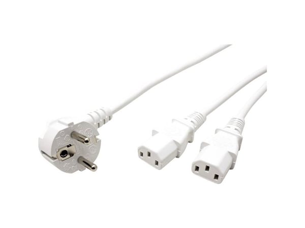 ROLINE 19.08.1023, 2 m, CEE7/7, IEC C13, 250 V, 10 A