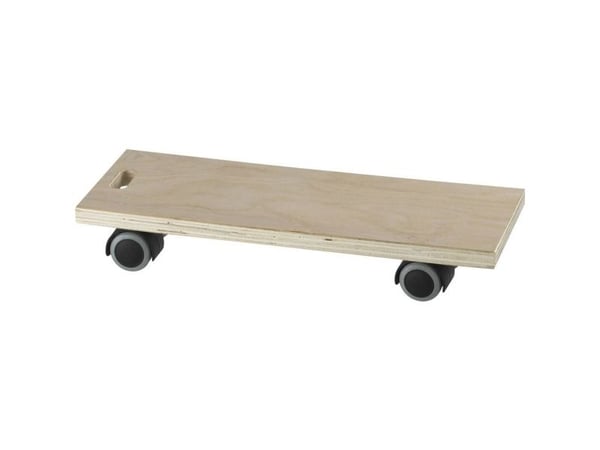 dörner + helmer 2906802 Multi Soft Transportrullevogn Bärförmåga (max.): 80 kg 395 mm x 145 mm