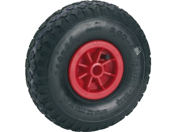 dörner + helmer lufthjul, hjuldiameter 260 mm, bæreevne (maks.) 150 kg, 1 stk