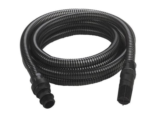 Einhell Einhell sugeslange med plast adapter 1" Ø25 mm. 4 meter sort