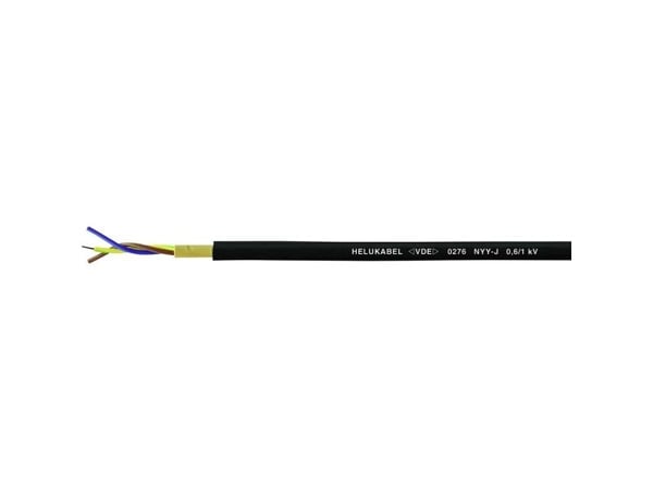 HELU 32023 Jordakaapeli NYY-J 3 G 1,5 mm² Lajittelu 100 m