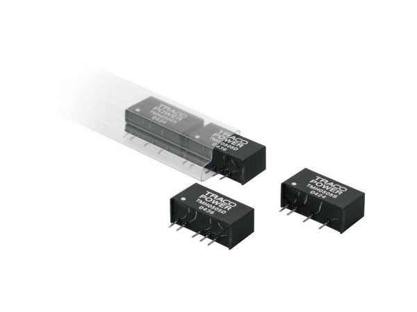 TracoPower TMH 0505S DC/DC-muunnin, tulostus 5 V/DC 5 V/DC 5 V/DC 400 mA 2 W Lähtöjen määrä: 1 x