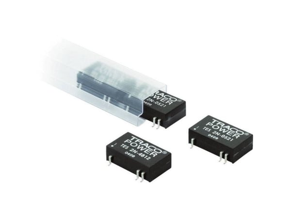 TracoPower TES 2N-2411 DC/DC-muunnin, SMD 24 V/DC 5 V/DC 400 mA 2 W Lähtöjen lukumäärä: 1 x