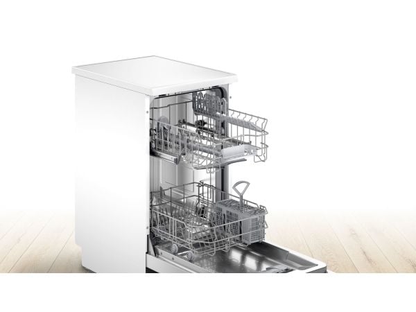 Bosch ActiveWater SPS40E22EU - Oppvaskmaskin - bredde: 45 cm - dybde: 60 cm - høyde: 84.5 cm - hvit