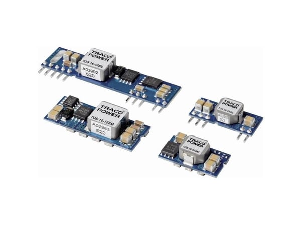 TracoPower TOS 06-12SIL DC/DC-muunnin, piirilevy 5 V/DC 6 A Lähtöjen määrä: 1 x