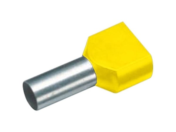 Cimco 182418, Kaapeli ende muffe, Tina, Lige, Metallic, Oranssi, Kobber, 4 mm²