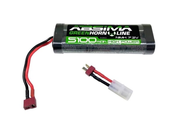 Absima 4100013, Batteri, Svart