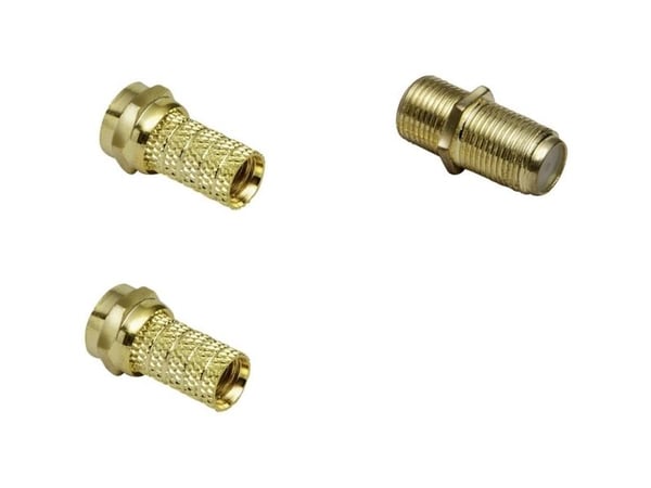 BKL Electronic 0403532 SAT-antenniliitin ja sovitin Kaapelin halkaisija: 7 mm
