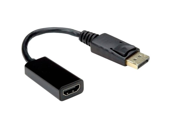 Value 12.99.3138, 0,15 m, DisplayPort, HDMI-tyyppi A (vakio), Uros, Naaras, Kulta