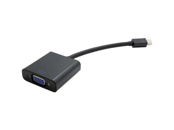Value 12.99.3125, 150 m, VGA (D-Sub), Mini DisplayPort, Hankjønn, Hunkjønn, Sort