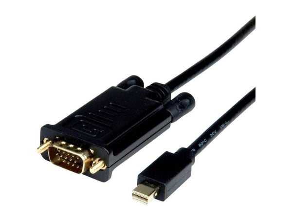 Value 11.99.5806, 1,5 m, Mini DisplayPort, VGA (D-Sub), Uros, Uros, Suora