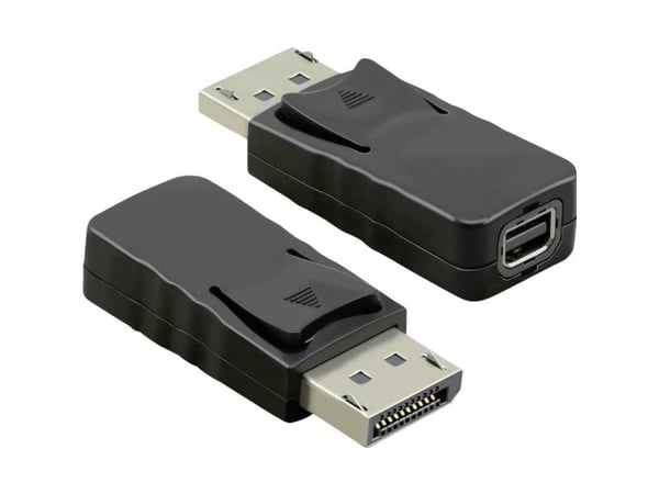 Value 12.99.3160, DisplayPort, Mini DisplayPort, Musta