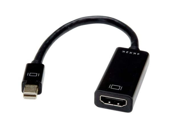 Value 12.99.3143, Mini DisplayPort, HDMI-tyyppi A (vakio), Uros, Naaras, 3840 x 2160 pikseliä, 2160p