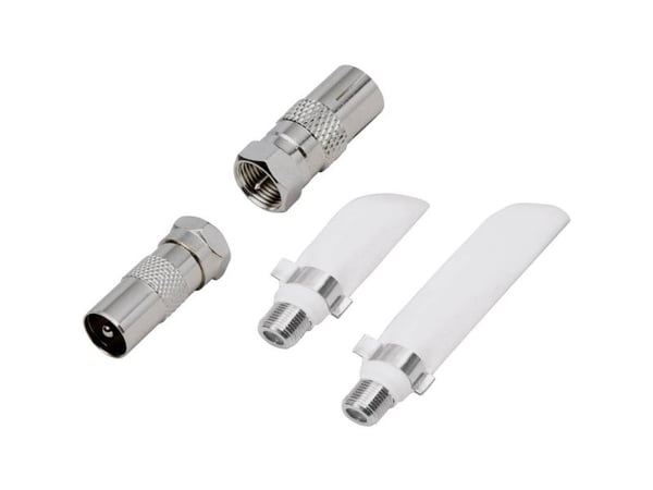 BKL Electronic 0403524 SAT-antennin liitin ja sovitin 1 kpl
