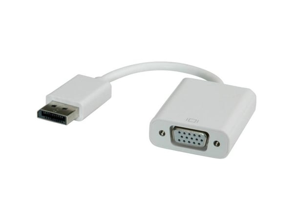 ROLINE DisplayPort-VGA Adapter, v1.2, DP M - VGA F, 0,15 mm