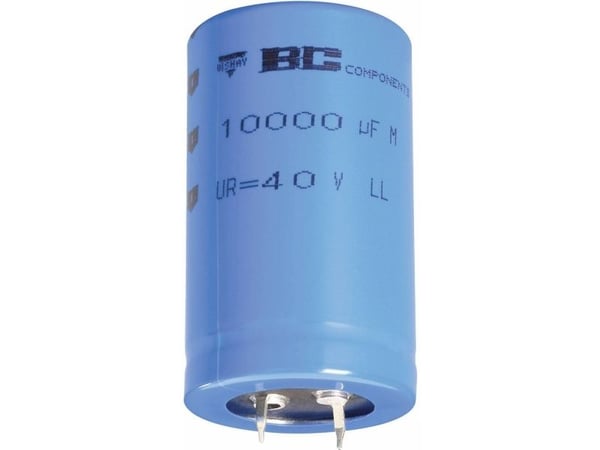 Vishay 2222 059 46221 elektrolyttkondensator SnapIn 10 mm 220 µF 400 V 20 % (Ø x H) 30 mm x 50 mm 1 stk