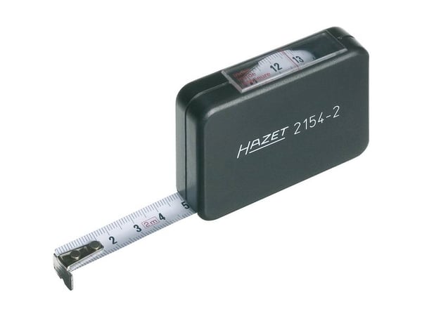 Hazet 2154-2 målebånd 2 m ABS-plast