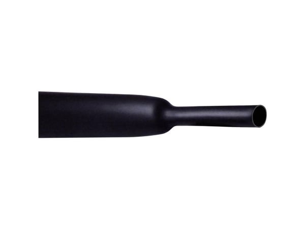 CellPack 145131 Krympeslange uden lim Sort 51 mm 25,40 mm Krympningshastighed:2:1 1 m 1 m