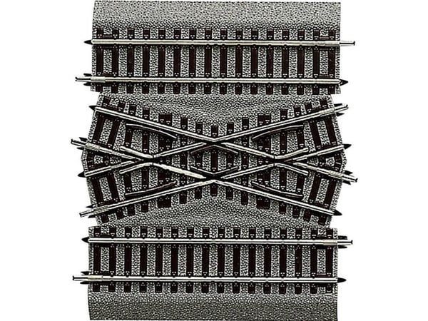 H0 RocoLine (med ballast) 42598 dobbeltsporskobling 115 mm 1 stk