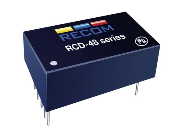 Recom Lighting RCD-48-0.35 LED-driver 350 mA 56 V/DC analog dimming, PWM-dimming driftspenning maks.: 60 V/DC