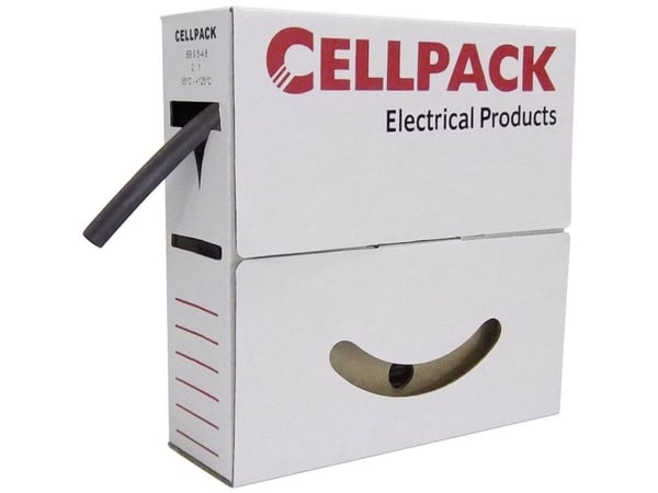 CellPack 144457 Krympeslange uden lim Orange 25.40 mm Krympningshastighed:2:1 4 m