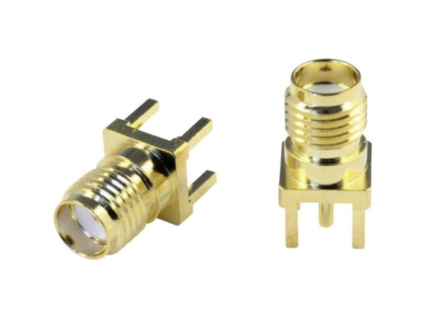 econ connect SMA10FG, kultainen, suora, 1000 V, 500 V, 1,52 g