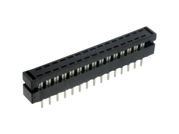 TRU COMPONENTS 1589738 multistik sokkel, antall rader 2, 1 stk