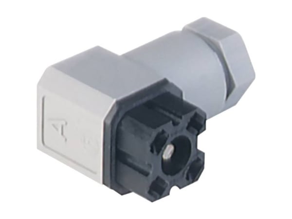 Hirschmann G 30 W 3 F 932 186-100-1 Musta Tolpat:3 + PE Sisältö: 1 kpl
