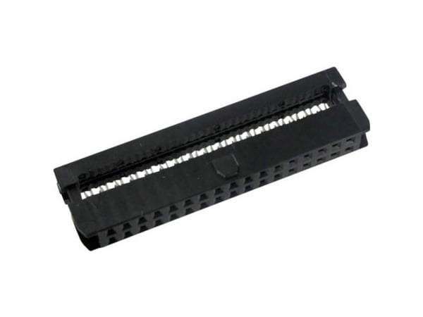 TRU COMPONENTS 1589698 Nastaliitin, jossa on vedonpoisto Ristikoko: 2 mm Nastojen kokonaismäärä: 50 Rivien lukumäärä: 2 1 kpl 1 kpl
