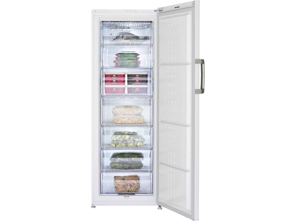 Beko FS127940N - Fryser - stående - bredde: 59.5 cm - dybde: 64 cm - høyde: 171 cm - 244 liter - Klasse E - hvit