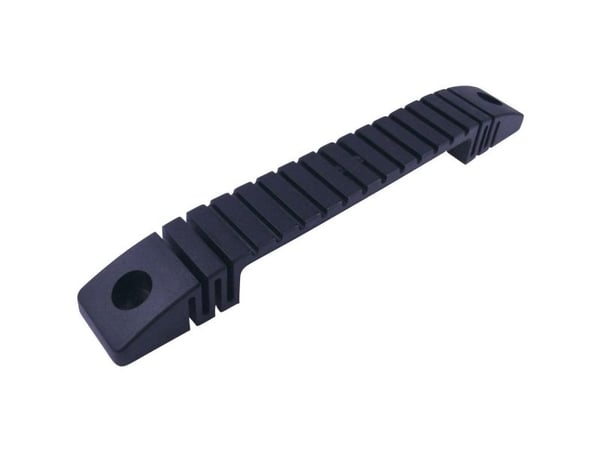 Cliff CL19135 håndtak svart (matt) (L x B) 182 mm x 25 mm 1 stk