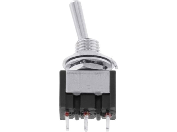 TRU COMPONENTS TC-MK313 TC-MK313 Vaihtokytkin 125 V/AC 1 x On/Off/On Klikkaus/0/Clicking 1 kpl